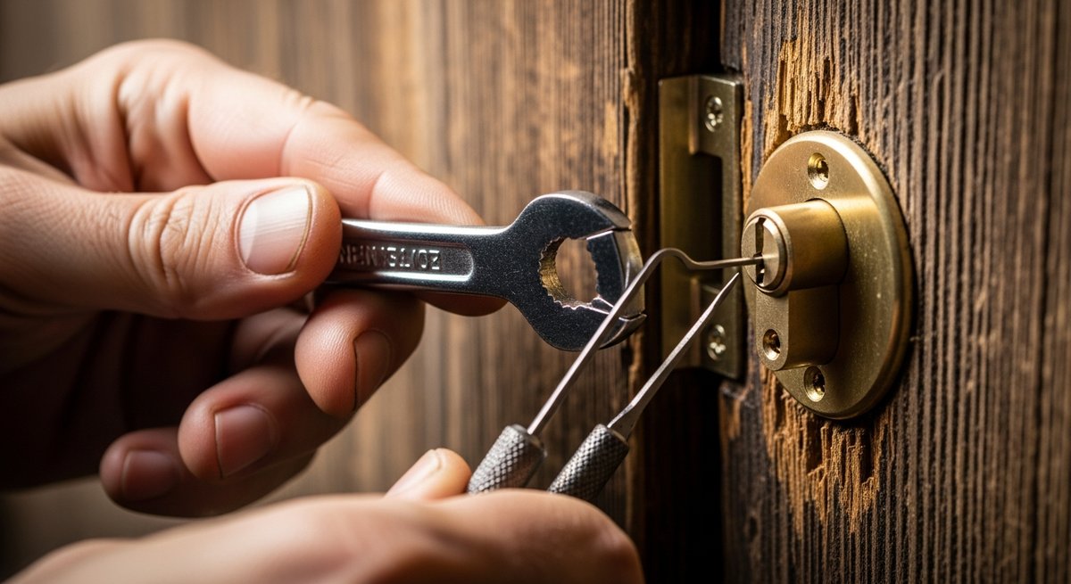 ouverture porte fermée à clé serrurier 92