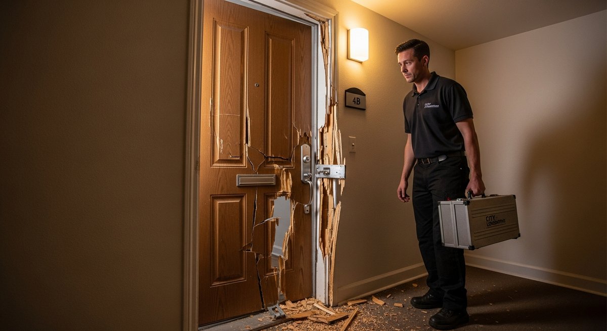 sécurisation porte après effraction Boulogne 92